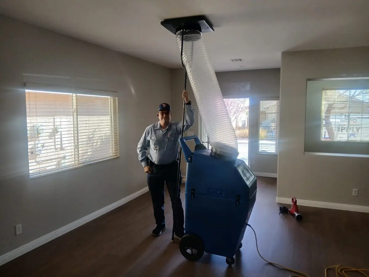 Professional Dryer Vent Cleaning work inside a South River home